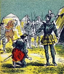 Francois I riddarvapen av Bayard den 15 september