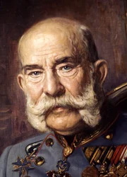 Franz Joseph av Habsburg, ca 1910 (illustration)