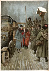 Front russe en 1916. Ryska fronten 1916.