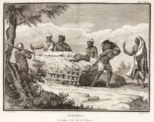 Begravning, Indien