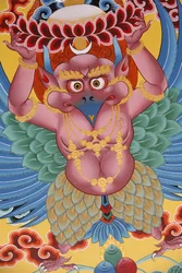 Garuda. Anger Monastery, Kathamud, Nepal