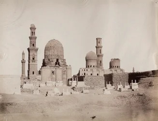 Allmän vy över mameluckernas gravar, Kairo