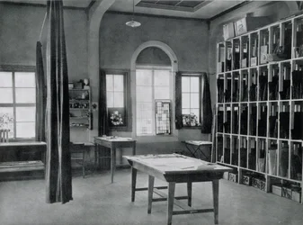 Glasmåleri, från verkstäderna i Bauhaus, Weimar
