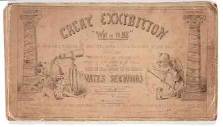 Great Exhibition 1851 "Great Exhibition "Wot is to Be"