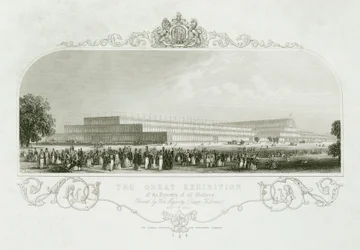 Stora utställningen 1851 The Crystal Palace, London