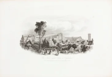 Stor utställning 1851 "The New Crystal Palace at Sydenham"