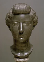 Chef för Livia Drusilla (56 f.Kr.-29 e.Kr.) Roman, c.30 f.Kr. (basalt)