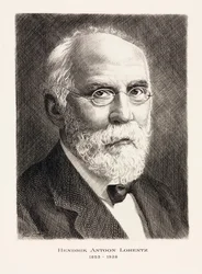 Hendrik Antoon Lorentz, holländsk matematisk fysiker, ca 1910-talet