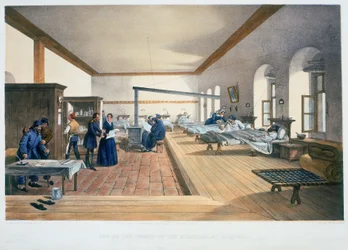 Sjukhus Sjukhusavdelning, Scutari, Krim