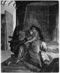 Illustration av H de Hem för "" Les lettres d