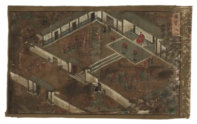 Imperialistiska påbud angående general Qi Mian, Ming-dynastin (bläck och färg på siden)