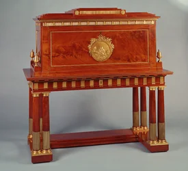 Imperial mahogny secretaire, av David Roentgen (1743-1807), tysk
