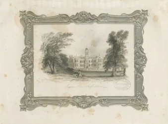 Ingestre Hall: stålstick, 1 april 1841