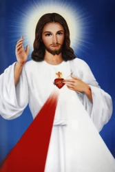 Jesu Kristi heliga hjärta bild. Kambodja