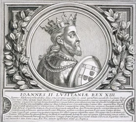 Johannes II av Portugal (litho)