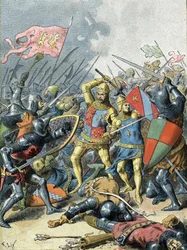 Kung Johannes II den gode i slaget vid Poitiers (1356)