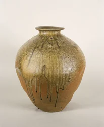 Stor burk, Tamba ware, Muromachi-period, 1400-1500-talet