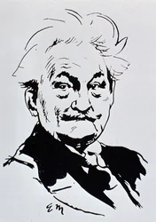 Leoš Janáček (bläck på papper)