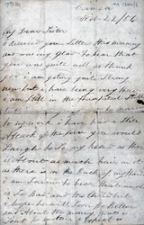 Brev från en soldat på Krim till sin syster, 22 februari 1856