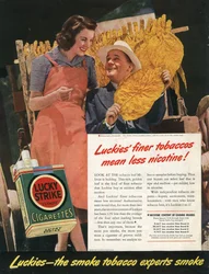 Lucky Strike cigarettannons