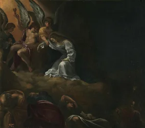 Ludovico Carracci - Oration i trädgården