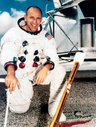 Bemannad rymdflygning, USA, Apollo 12 Apollo 12-astronauten Alan Bean