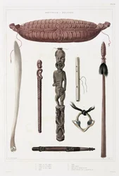 Maori-artefakter, Nya Zeeland