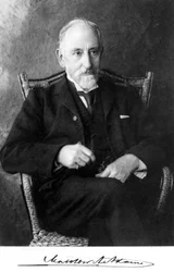 Matthew Algernon Adams, brittisk ögonläkare, ca 1900