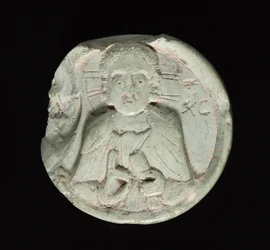 Medaljong med Kristus, c.1200-1400