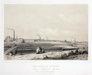 Gruvdrift, kol Monceau Fontaine & du Martinet Coalmining Ltd, Belgien