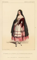 Fröken Andrea och Paghita i Le Barbier du Roi d