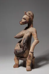 Mor-och-barn-figur, 1800-1900-tal
