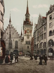 Münchens rådhus, 1890-90