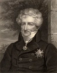 Naturforskare Georges Cuvier, Paris, Frankrike, ca 1810 (s/v foto)
