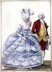 Nygifta, ca 1780 (gravyr)