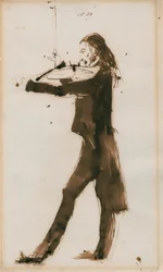 Niccolo Paganini - porträtt