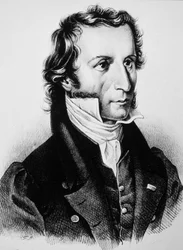 Niccolo Paganini, ca 1850 (gravyr)