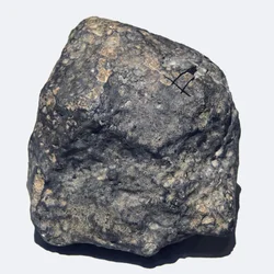 Ordinär kondrit (L/LL5). Föll i Ukraina 1866. Nationella naturhistoriska museet, Paris.