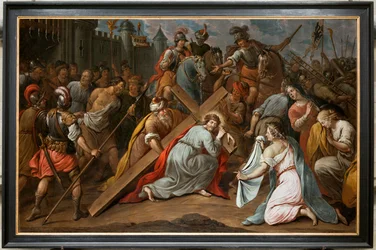 Församlingskyrka (Saint Martins församlingskyrka). Målning.