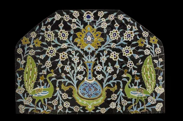 Påfågelpanel. Iran, Isfahan (?)