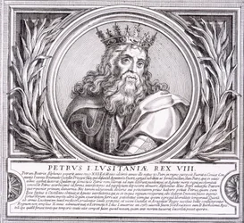 Pedro I av Portugal (litho)
