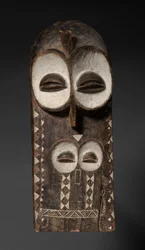 Plankmask, möjligen tidigt 1900-tal