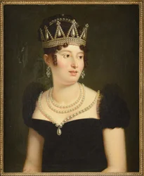Porträtt av Caroline Bonaparte