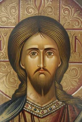 Porträtt av Jesus, Jerusalem, Israel