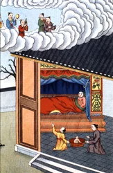 Förutseende dröm om Konfucius födelse