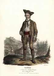 Raffile som Michau i Coelina av Rene Charles Guilbert de Pixerecourt, Ambigu Comique