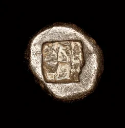 Sällsynt antikt mynt, Silver Drachma, Athena, 450 BC (foto)