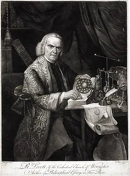 Richard Lovett, brittisk fysiker, ca 1750-1780