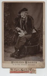 Richard Wagner (1813-1883) (1868, fotografi)