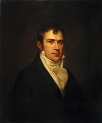 Robert Fulton, amerikansk konstnär och uppfinnare, ca 1800